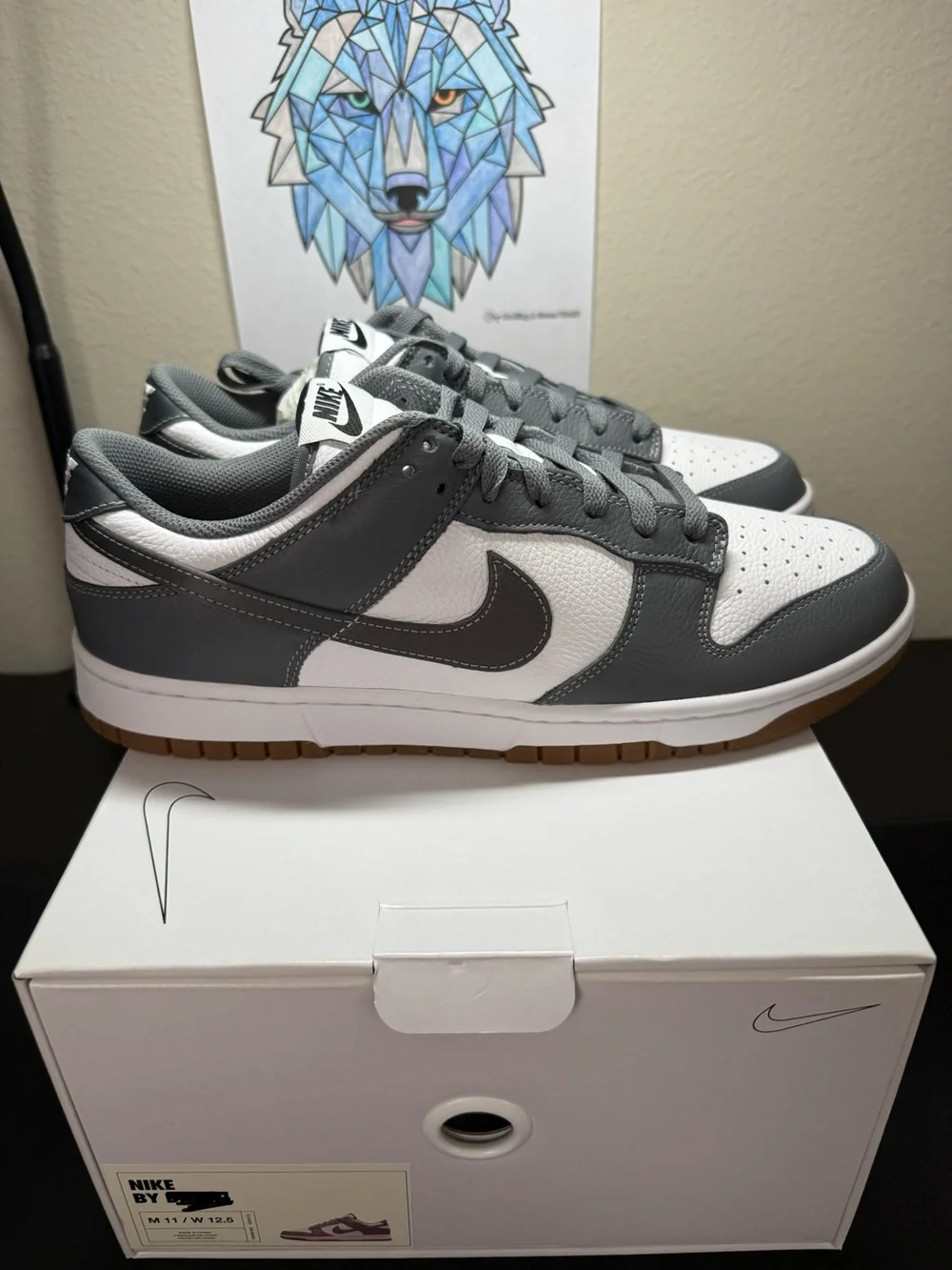 New Men’s Size 11 “Nike by You” Dunk Low